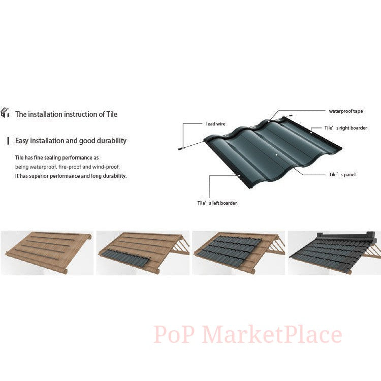 Reality Solar Roof Tiles Photovoltaic energy rooftop Global Ltd