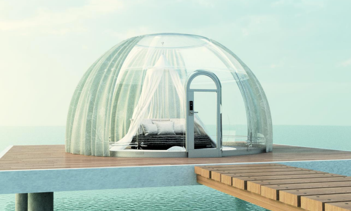 Luxury Bubble Dome SmartHouse Tourism Leisure Exceptional Vacations Airbnb Global Reality Ltd