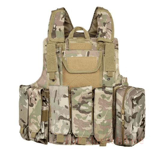 Multifonctional Tactical Vest First Aid Kit Pouches Global Defense