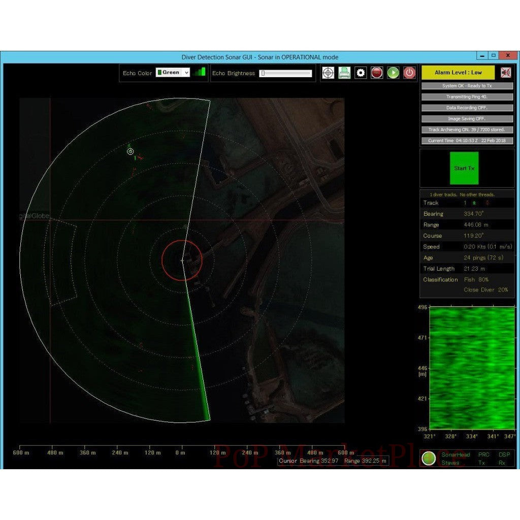 Underwater Long Range Sonar Global Defense