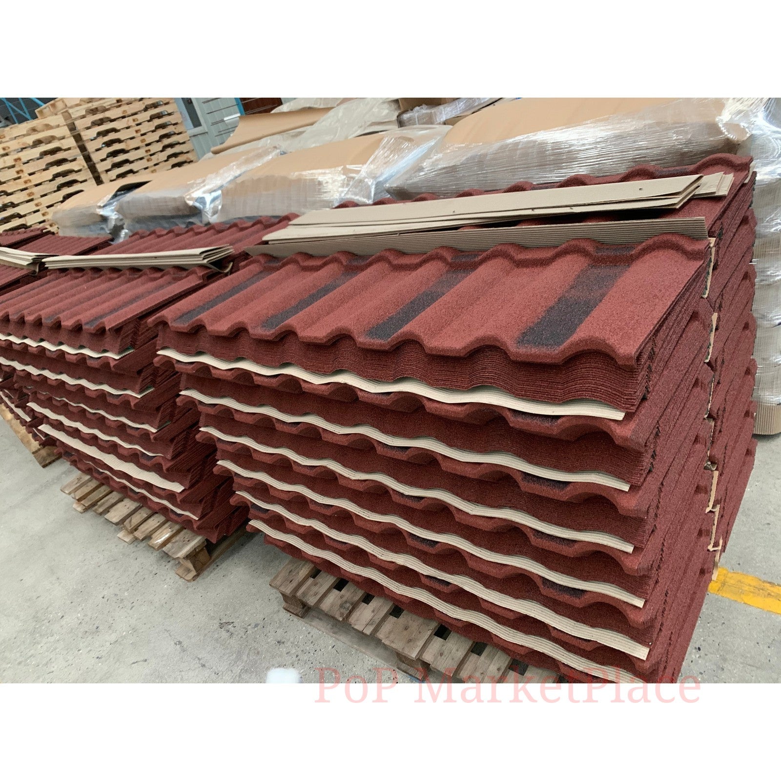 Coated Lightweight Tiles Piece Eco-friendly Stone Roofing Panel Zinc Global Reality Ltd