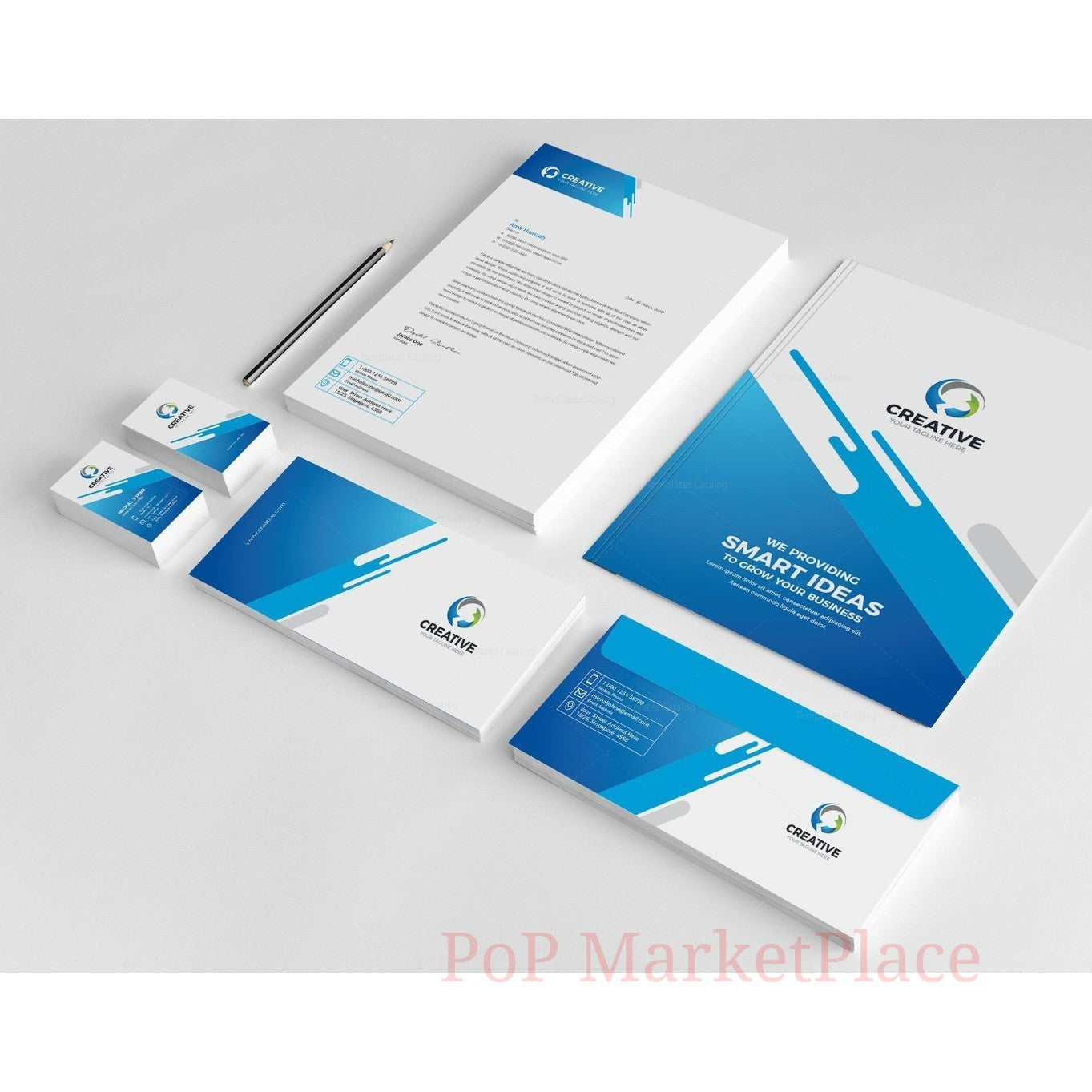 Basic Entrepreneur Package Creative Corporate Identity Design Templates Global Group llc