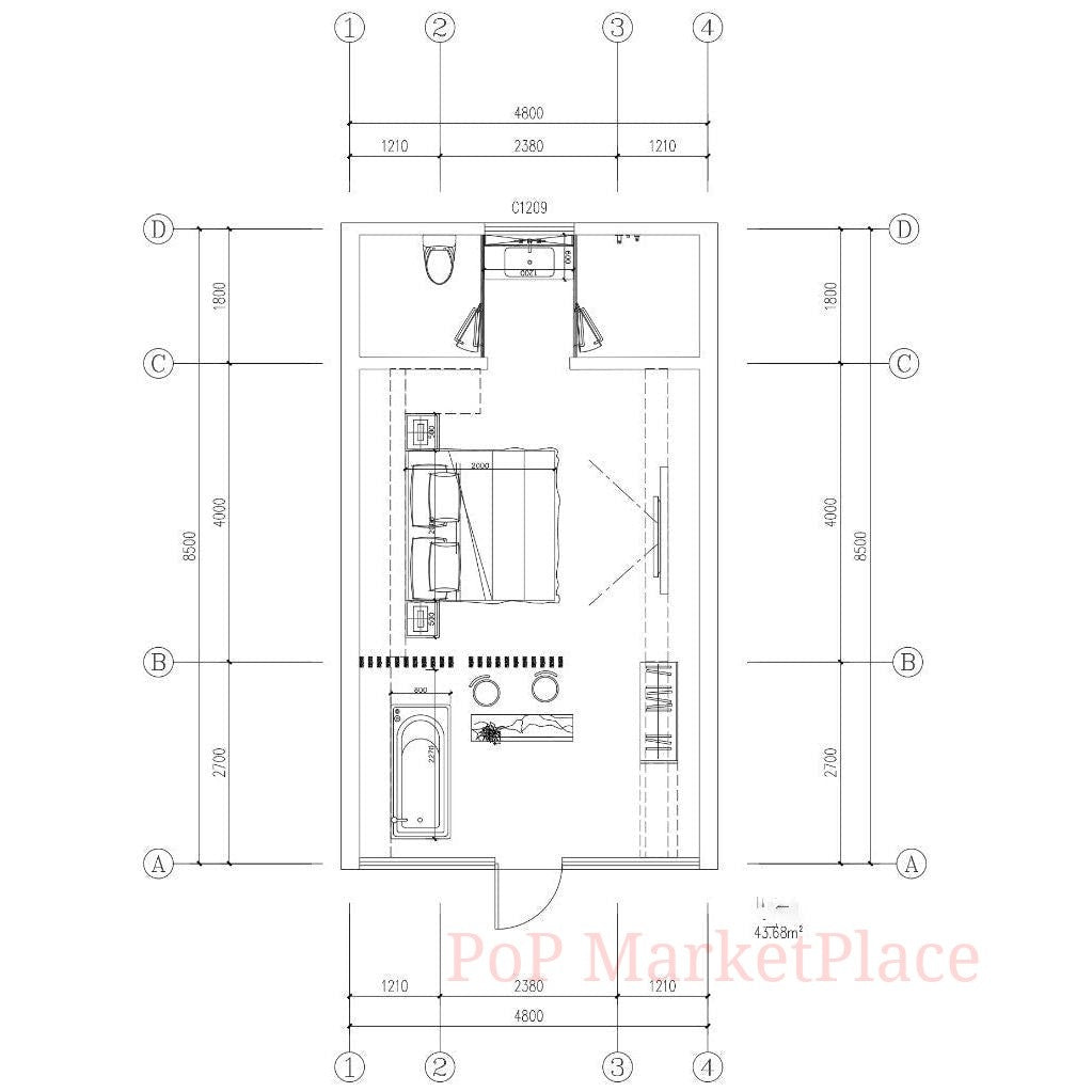 Wooden Smarthouse Perfect Room Leisure Tourism m² Global Reality Ltd