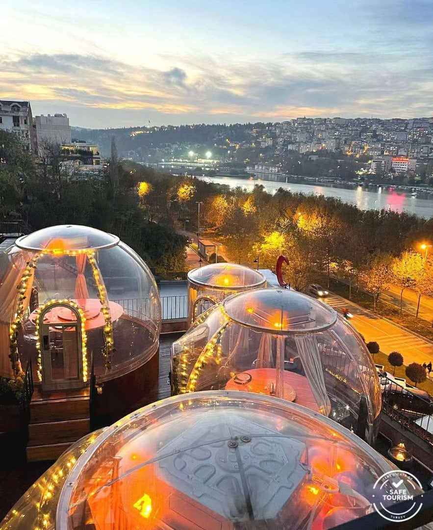 Luxury Bubble Dome SmartHouse Tourism Leisure Exceptional Vacations Airbnb Global Reality Ltd