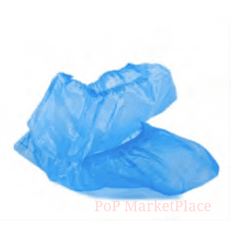 Disposable Single Use Blue Medical Surgical Shoes Cover shoe sizes Global Group llc