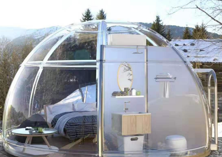 Luxury Bubble Dome SmartHouse Tourism Leisure Exceptional Vacations Airbnb Global Reality Ltd