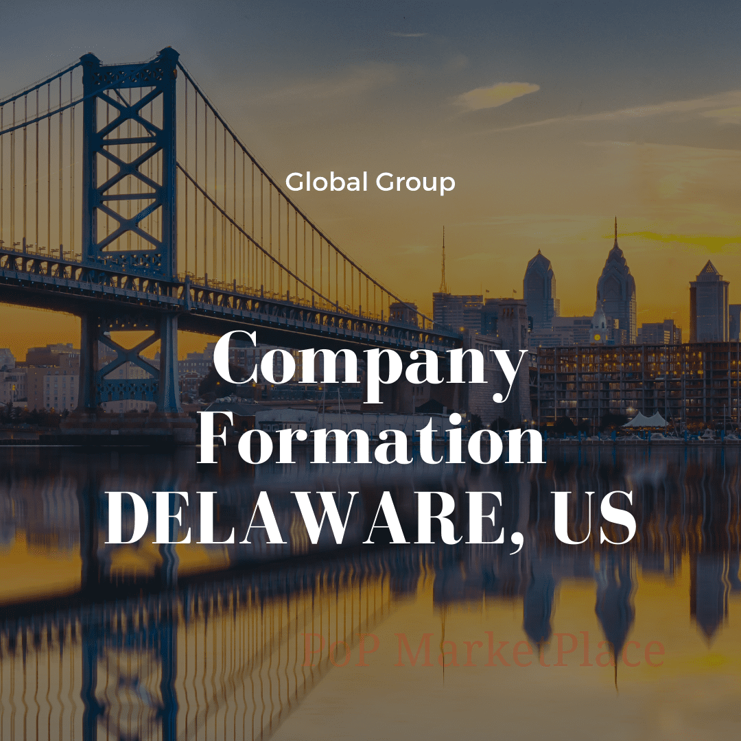 Company formation Delaware, USA Global Group llc