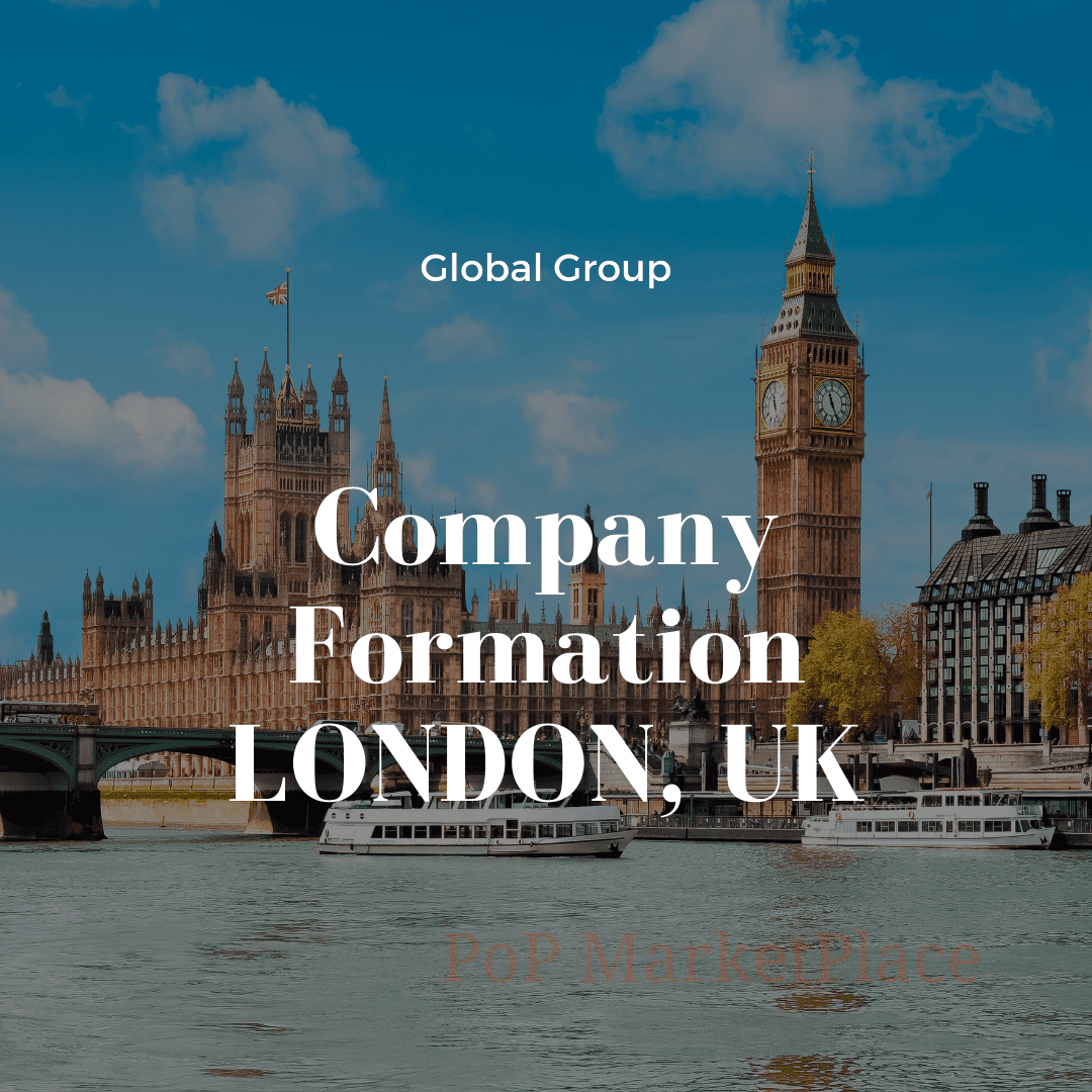 Company formation London, UK Global Group llc