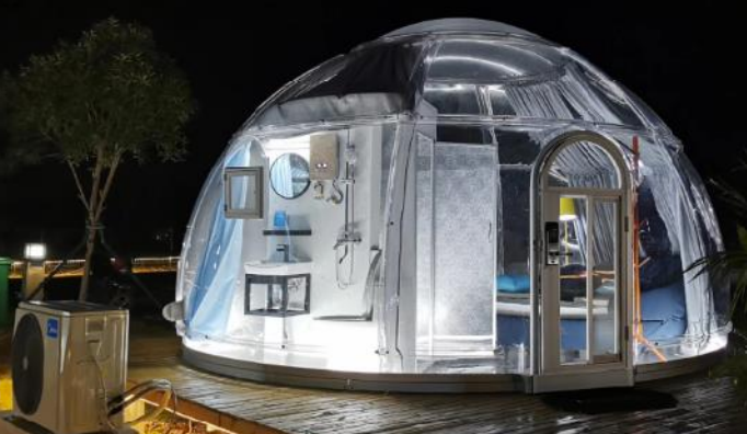Luxury Bubble Dome SmartHouse Tourism Leisure Exceptional Vacations Airbnb Global Reality Ltd