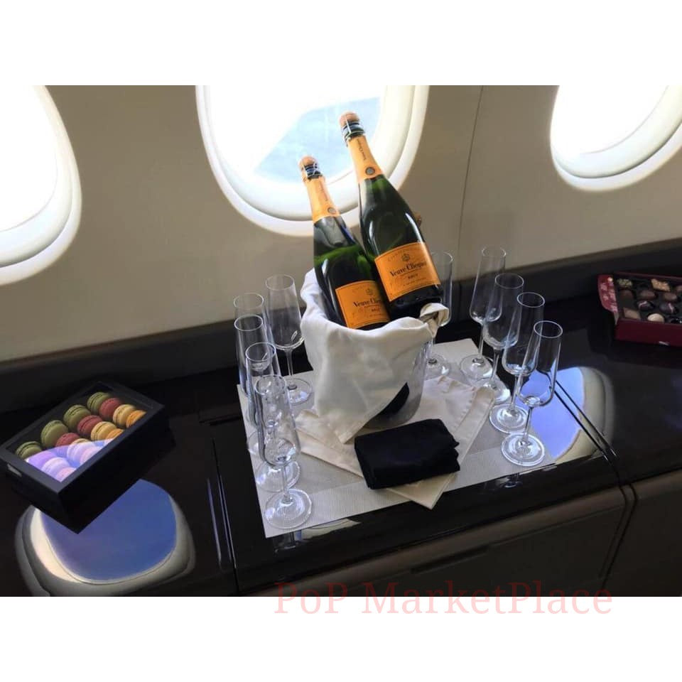 Luxury VIP Catering Gourmet Food private flight Global Airjet