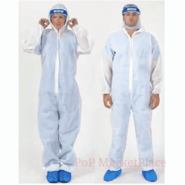 Medical Single Use Disposable Coverall hood g/m² Global Group llc