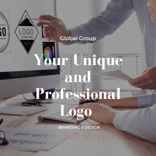 Branding Design Unique Professional Logo Global Group llc